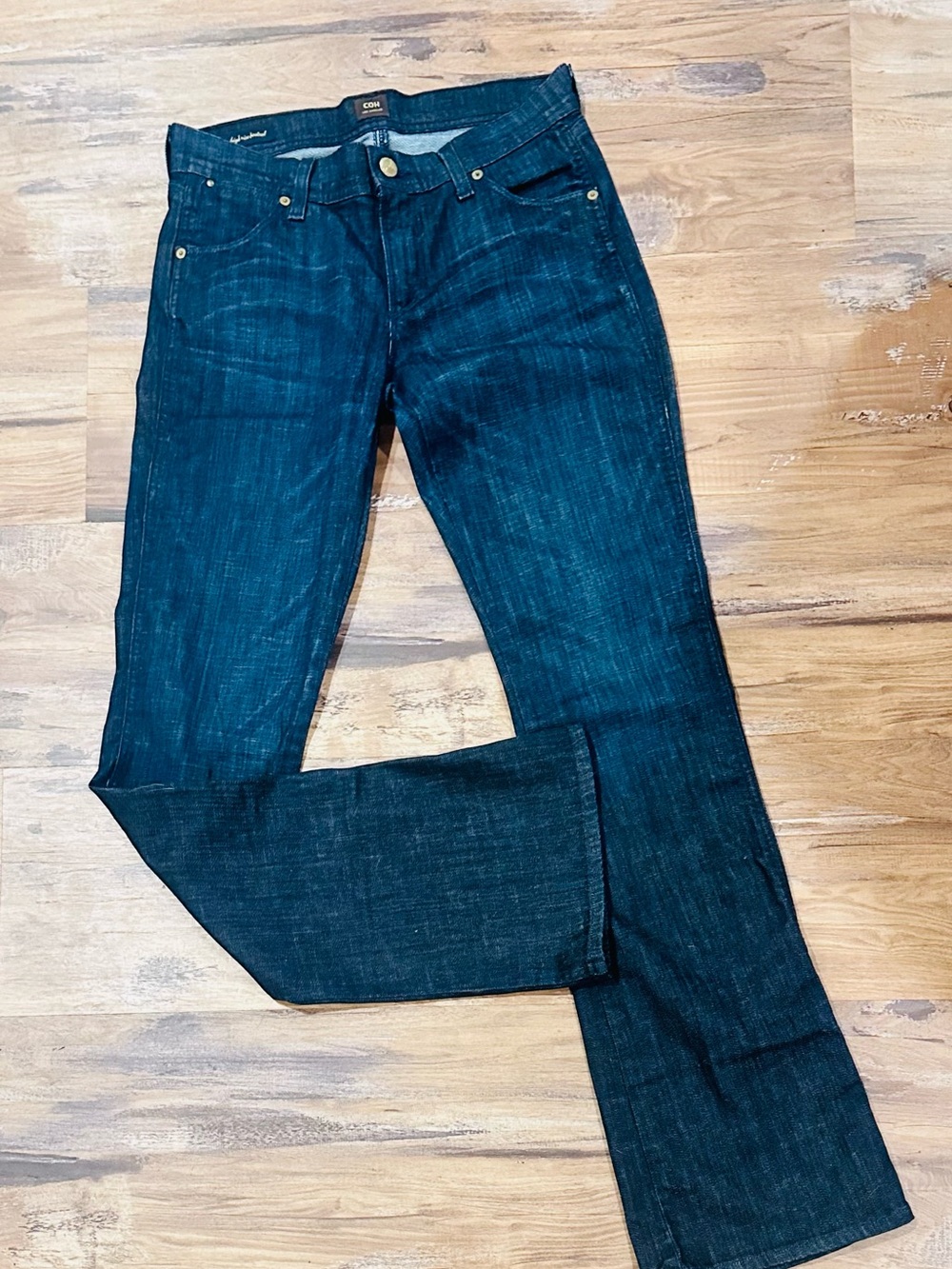 NWOT Citizens Of Humanity “Amber” Dark Blue Luxury Bootcut Jeans